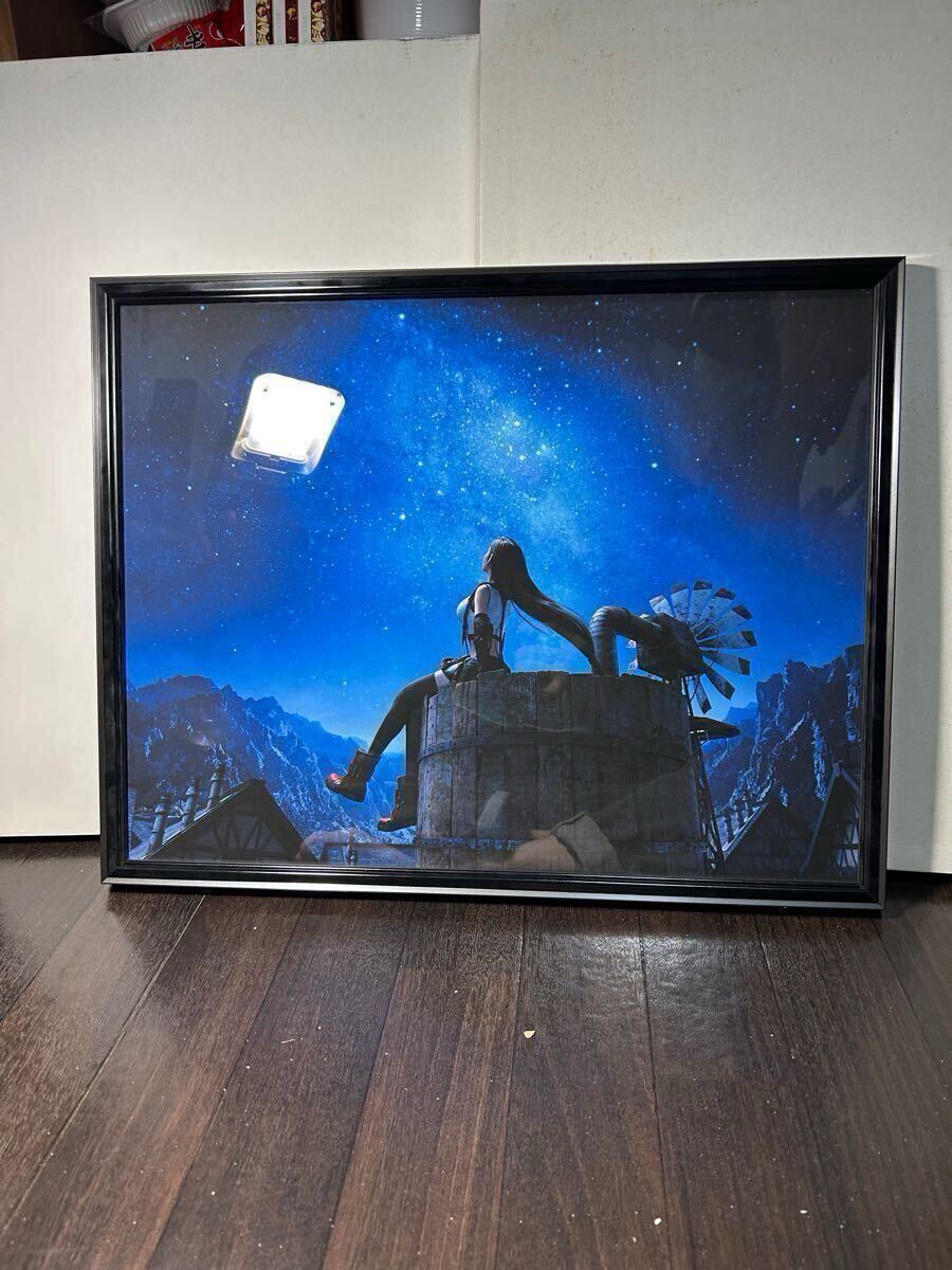 FINAL FANTASY VII リメイク複製原画 ティファ キーアート FINAL