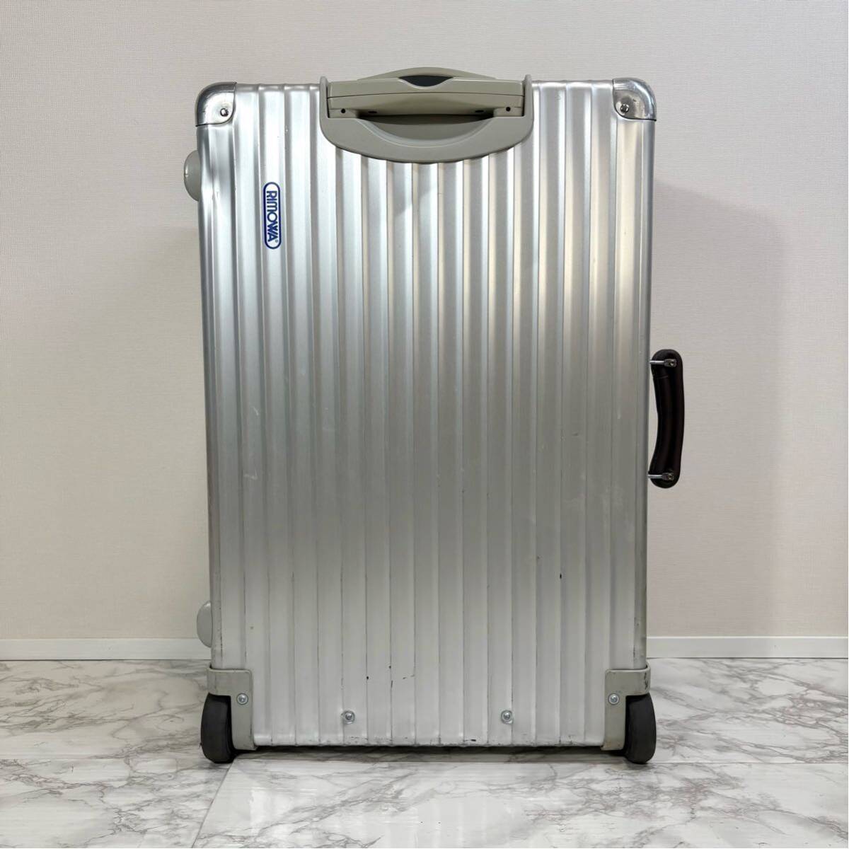 青ロゴ RIMOWA CLASSIC FLIGHT リモワ クラシック フライト 2輪 63L