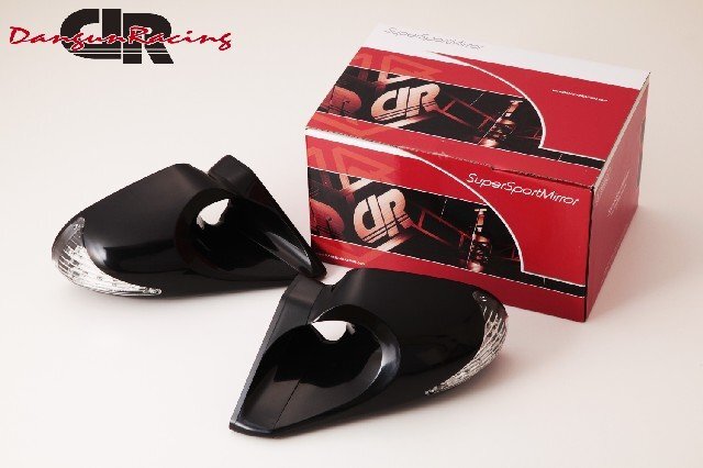 ドアミラー サイトミラー JTCミラーLED ブラック/電動/左ハンドル車