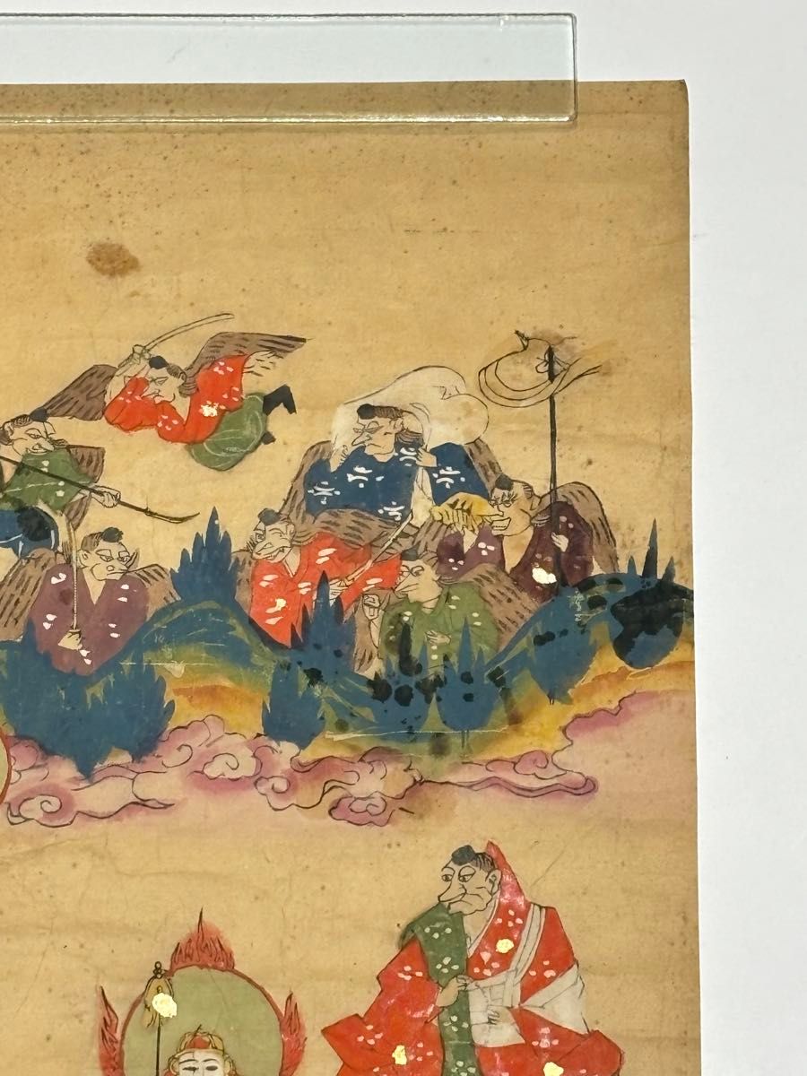 九頭龍大権現 御本地辨財天 信州戸隠山」木版画 1枚|仏教美術 弁才天