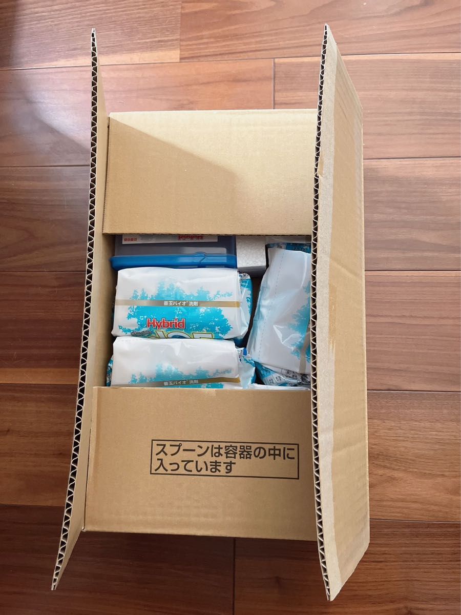 善玉バイオ洗剤ハイブリッド浄詰替1.3kg×6袋/ケース/計量スプーン付き ～