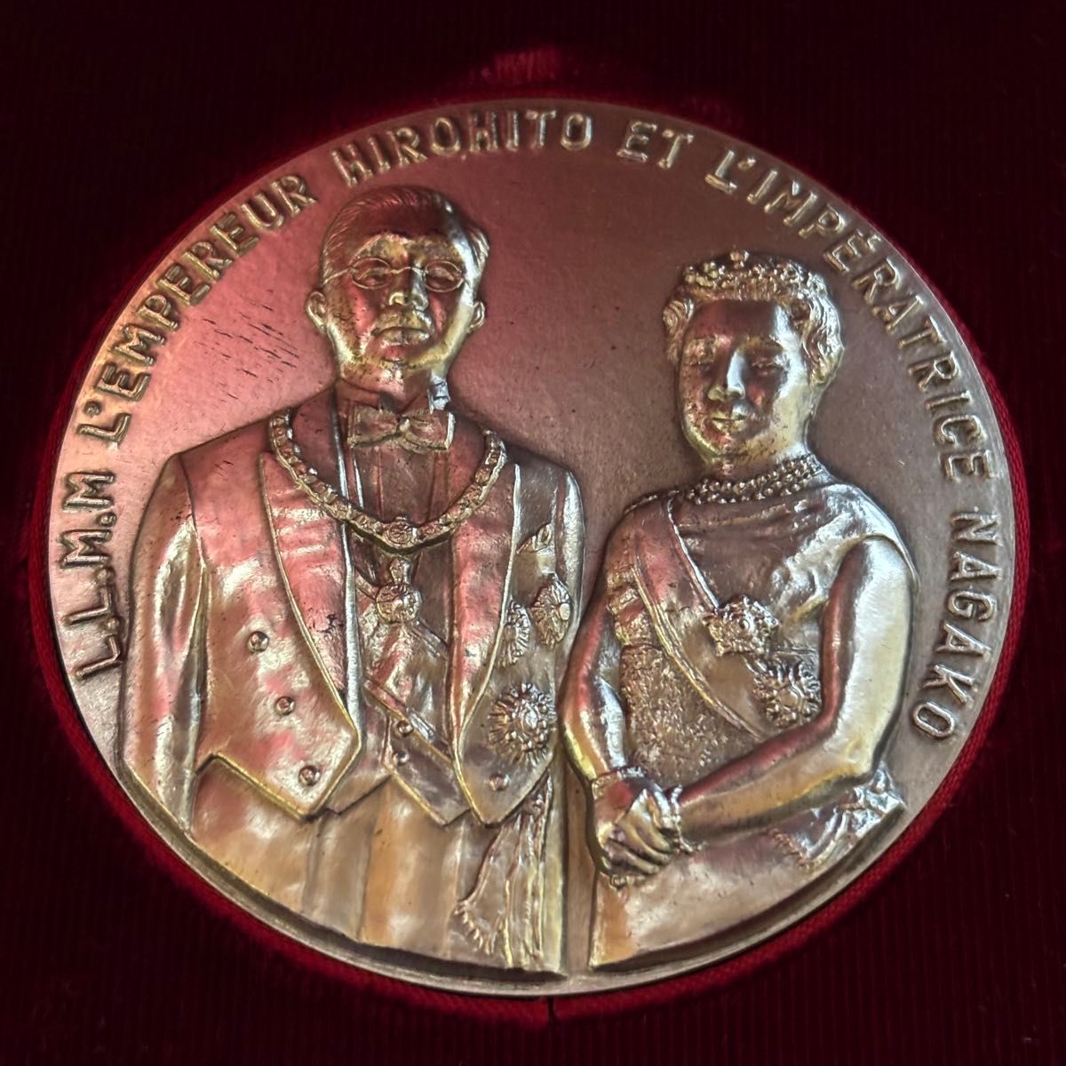 純銀】天皇皇后両陛下御外遊記念メダル 昭和天皇 1971年 記念硬貨4点