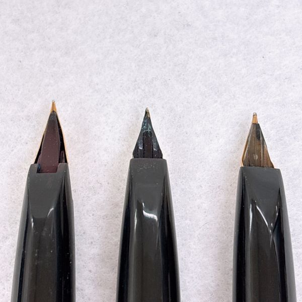 万年筆3本セット ペン先18k