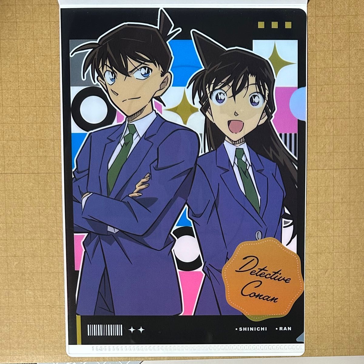 工藤新一 毛利蘭 miniクリアファイルコレクション2025 名探偵コナン