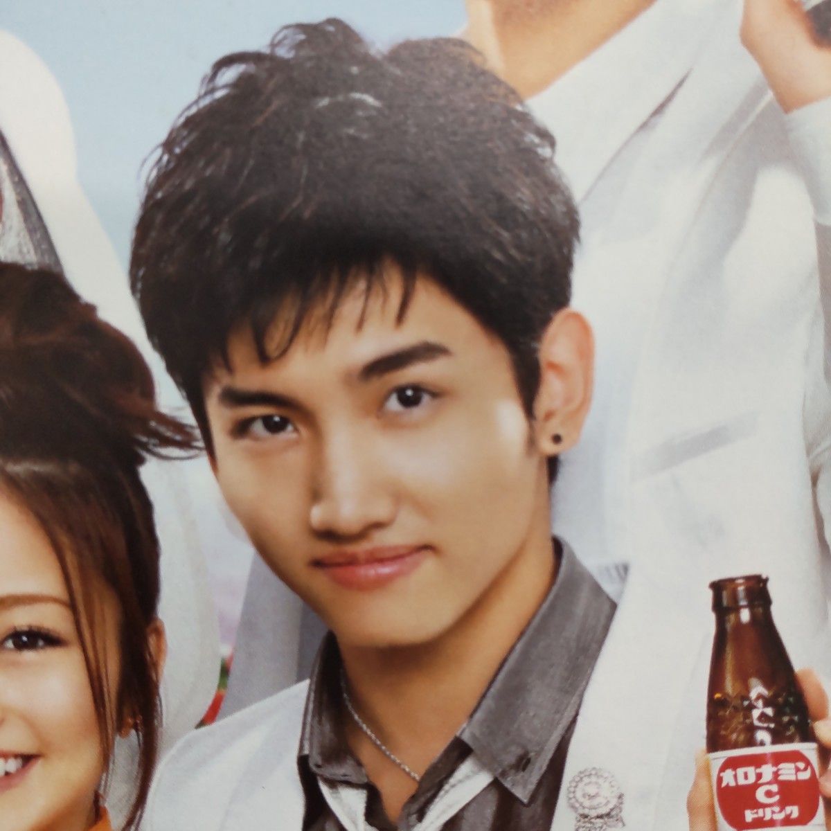 希少】東方神起 上戸彩 オロナミンC 非売品 ポスター 当時物