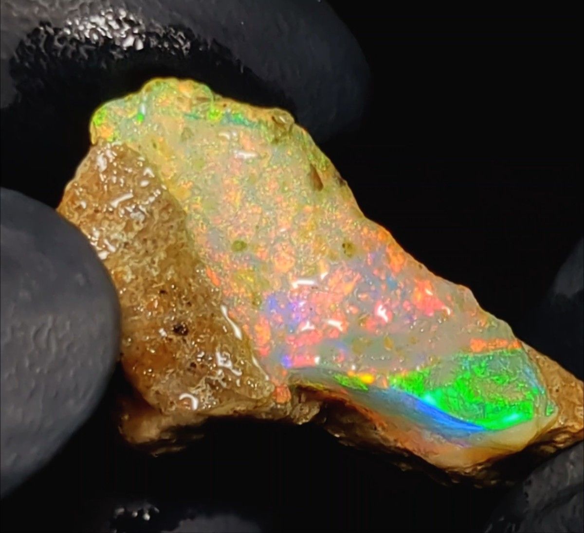 エチオピアウェロ産 オパール 原石 ジュエリーグレード 鉱物標本 鉱石