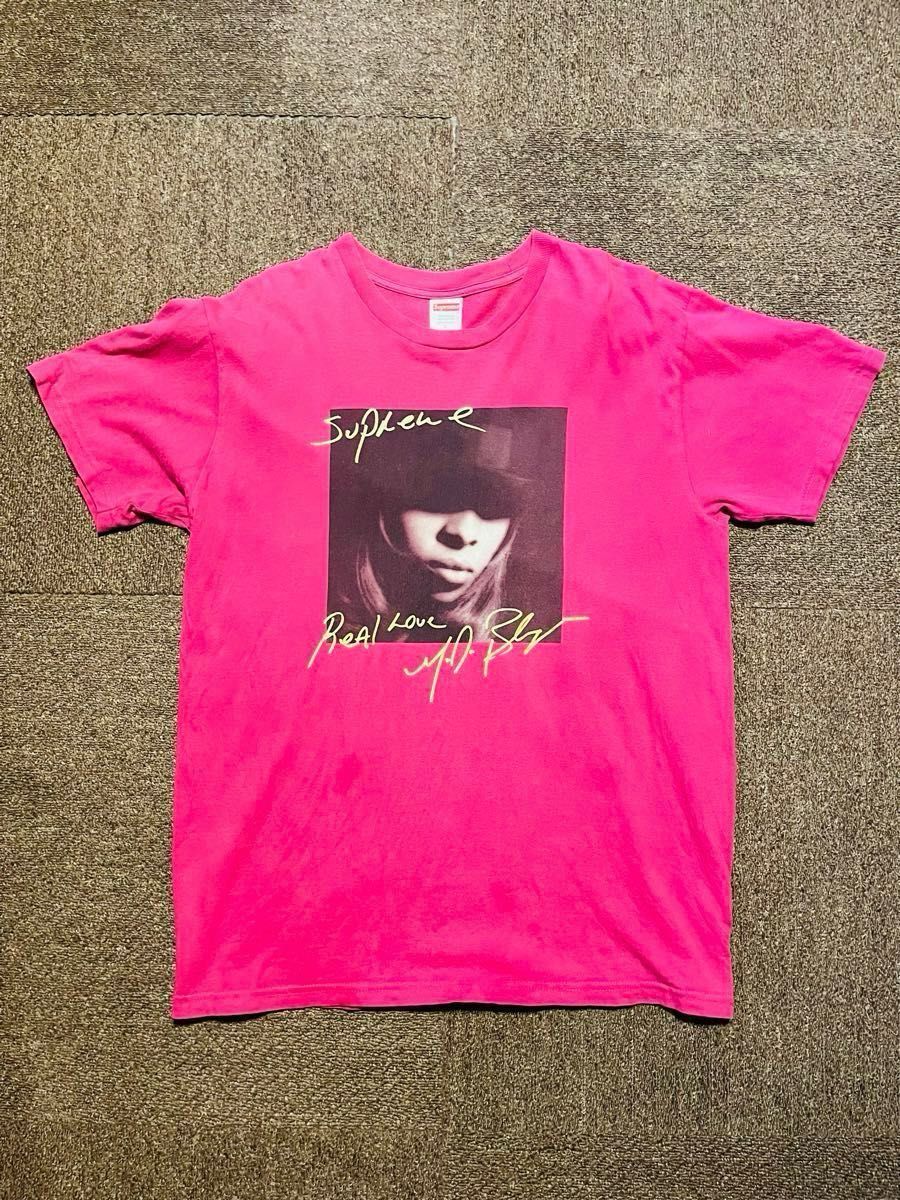 Supreme シュプリーム メアリーJブライジ Tシャツ L マゼンダ 木村拓哉