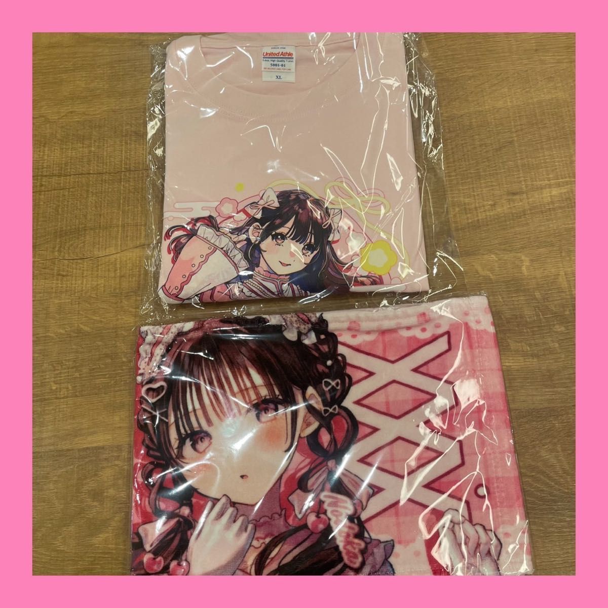 iLife 那蘭のどか 推しT Tシャツ タオル iLife 那蘭のどか 推しT T