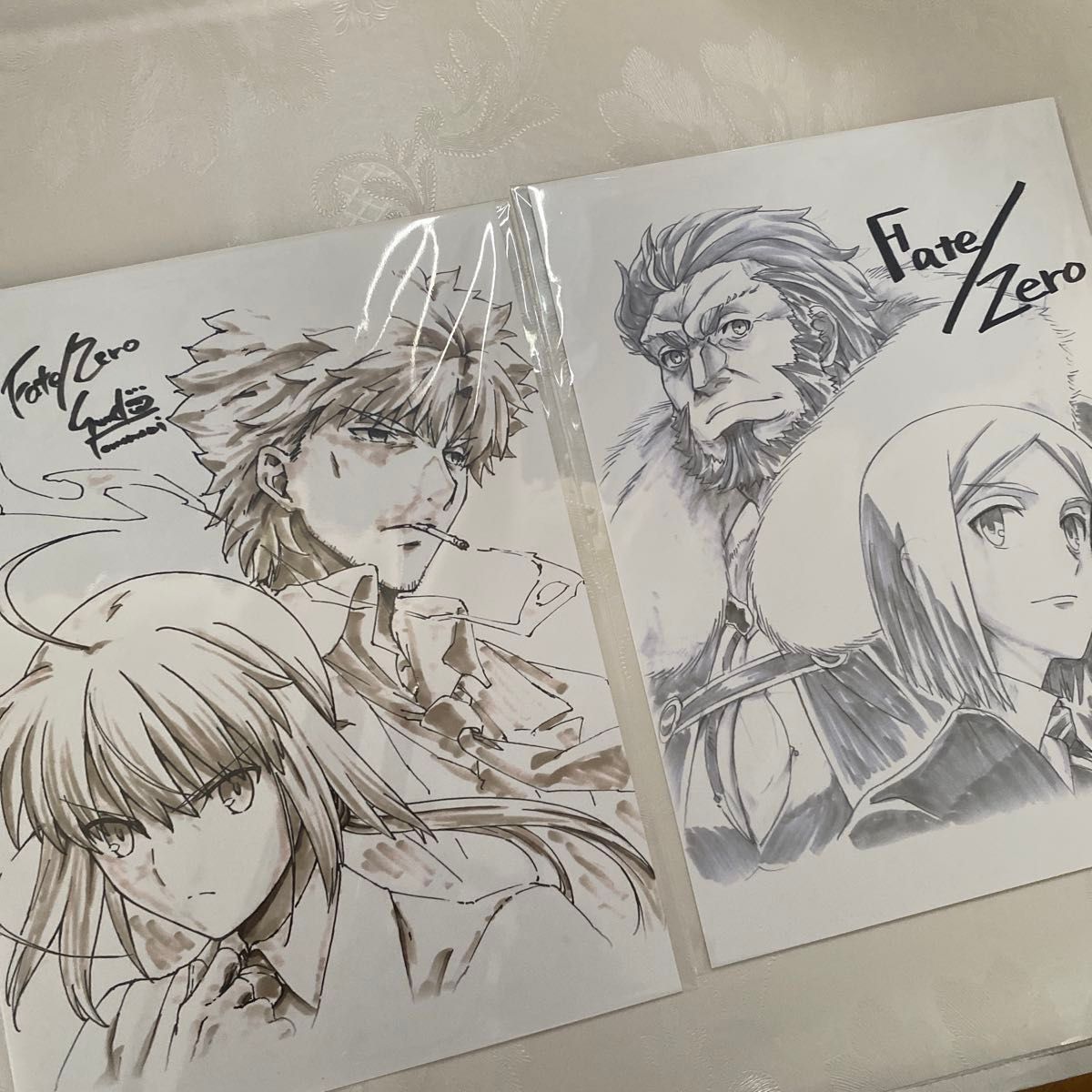 Fate Zero ufotable アルトリア 切嗣 ウェイバー イスカンダル 特典