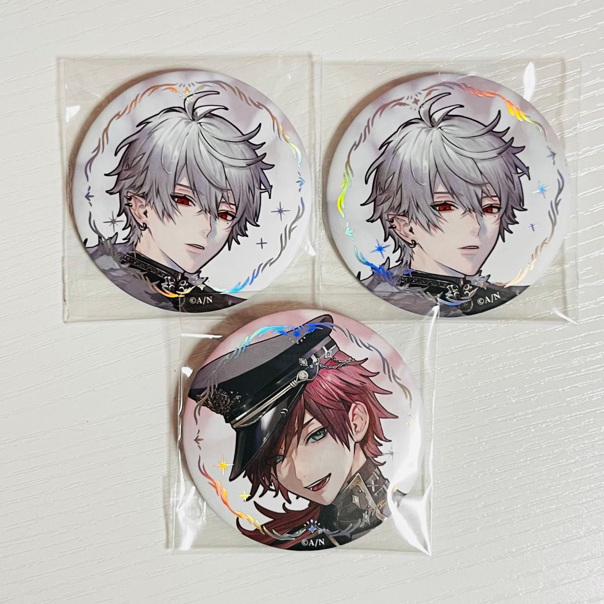 葛葉 ホワイトデー 缶バッジ アクリルスタンド 葛葉 ホワイトデー缶バッチ