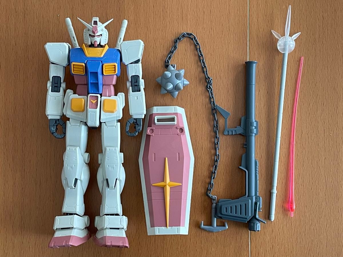 MG RX-78-2ガンダム 2体セット ジャンク素組素人完成品（Ver 1 5 & Ver