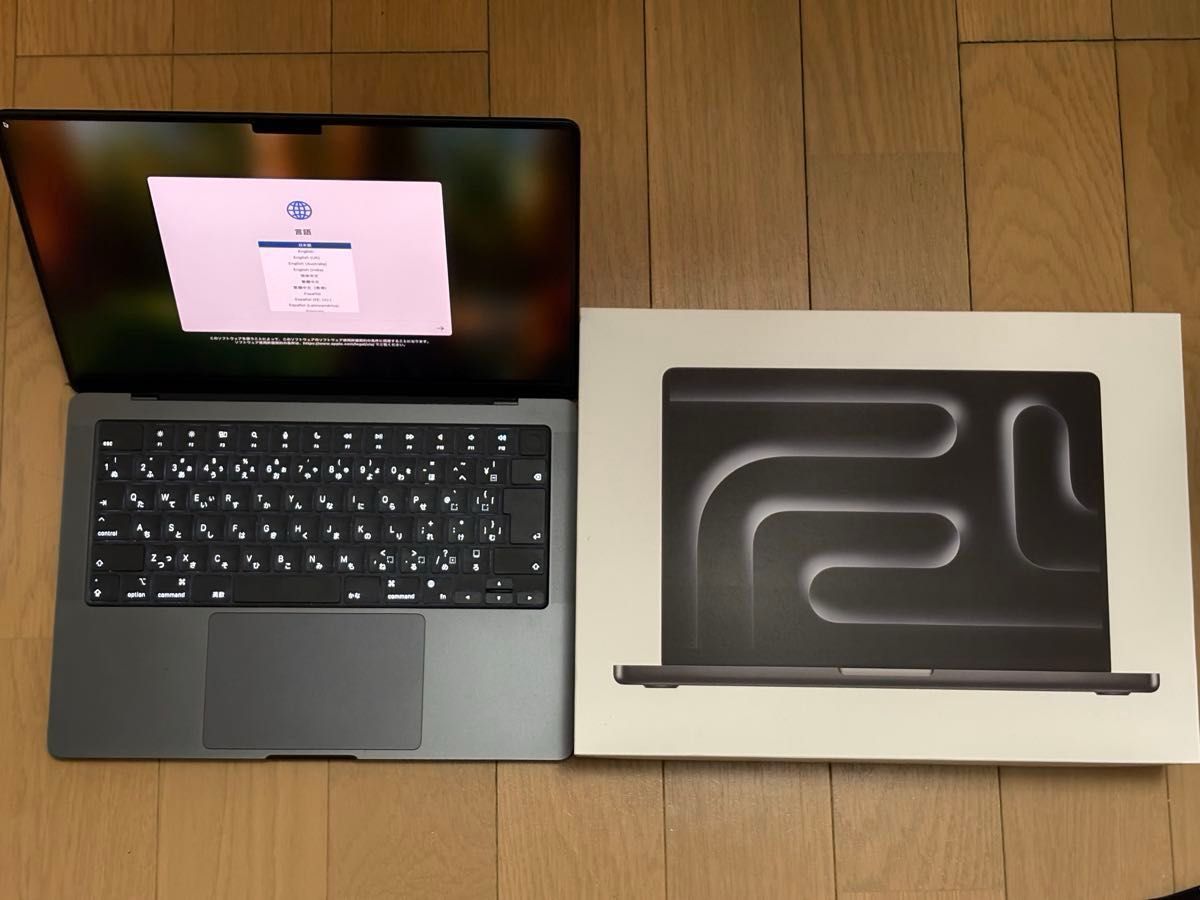 MacBook Pro14インチ M4スペースブラック 16GB 512GB美品 MacBook Pro