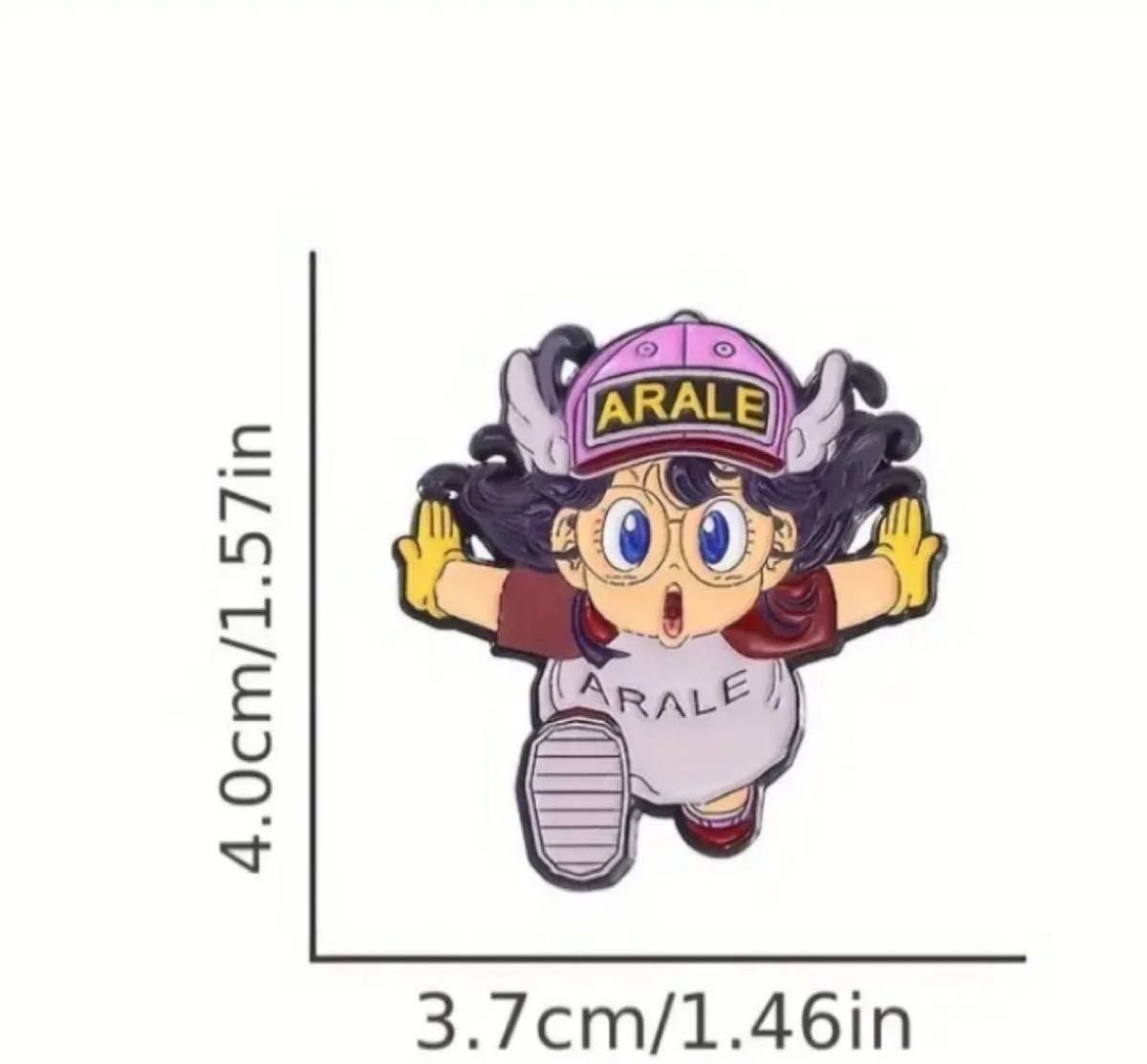 鳥山明 ピンバッジ Dr.スランプアラレちゃん ジャンプショップ PINS