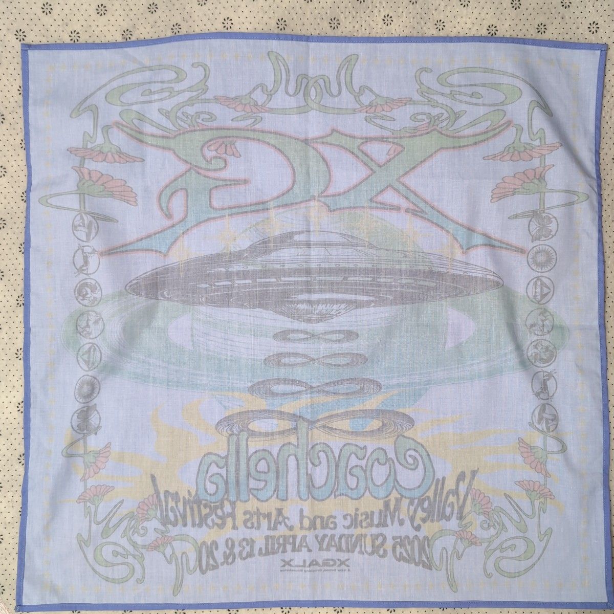 XG Coachella コーチェラ 会場 限定 2025 バンダナ UFO｜Yahoo!フリマ