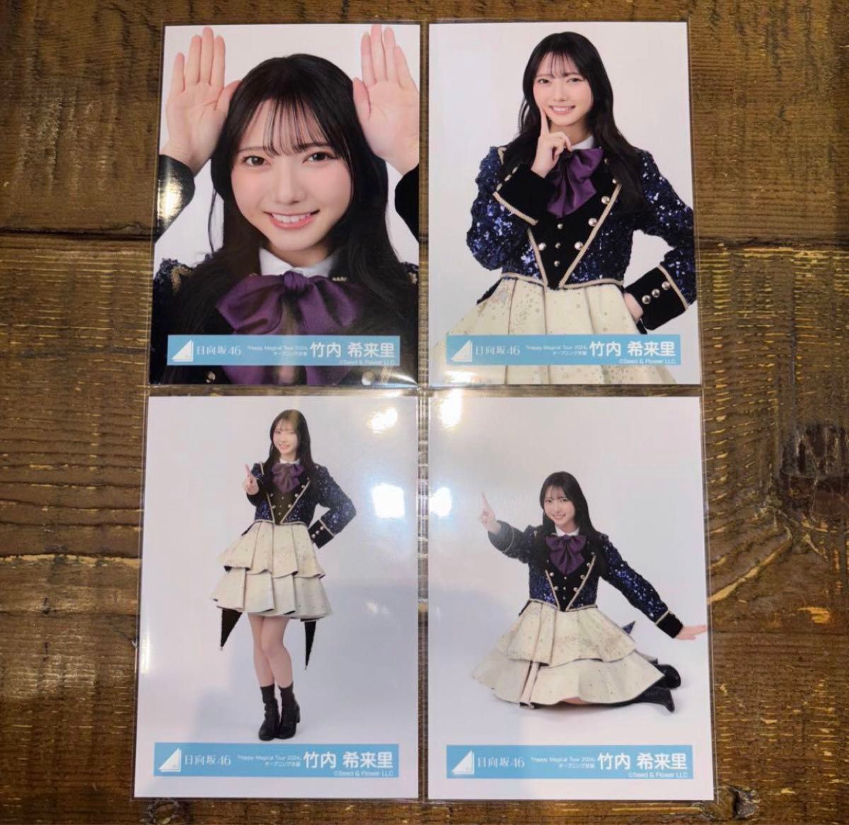 佐々木久美 ハピマジ ツアー オープニング衣装 直筆サイン入り 生写真