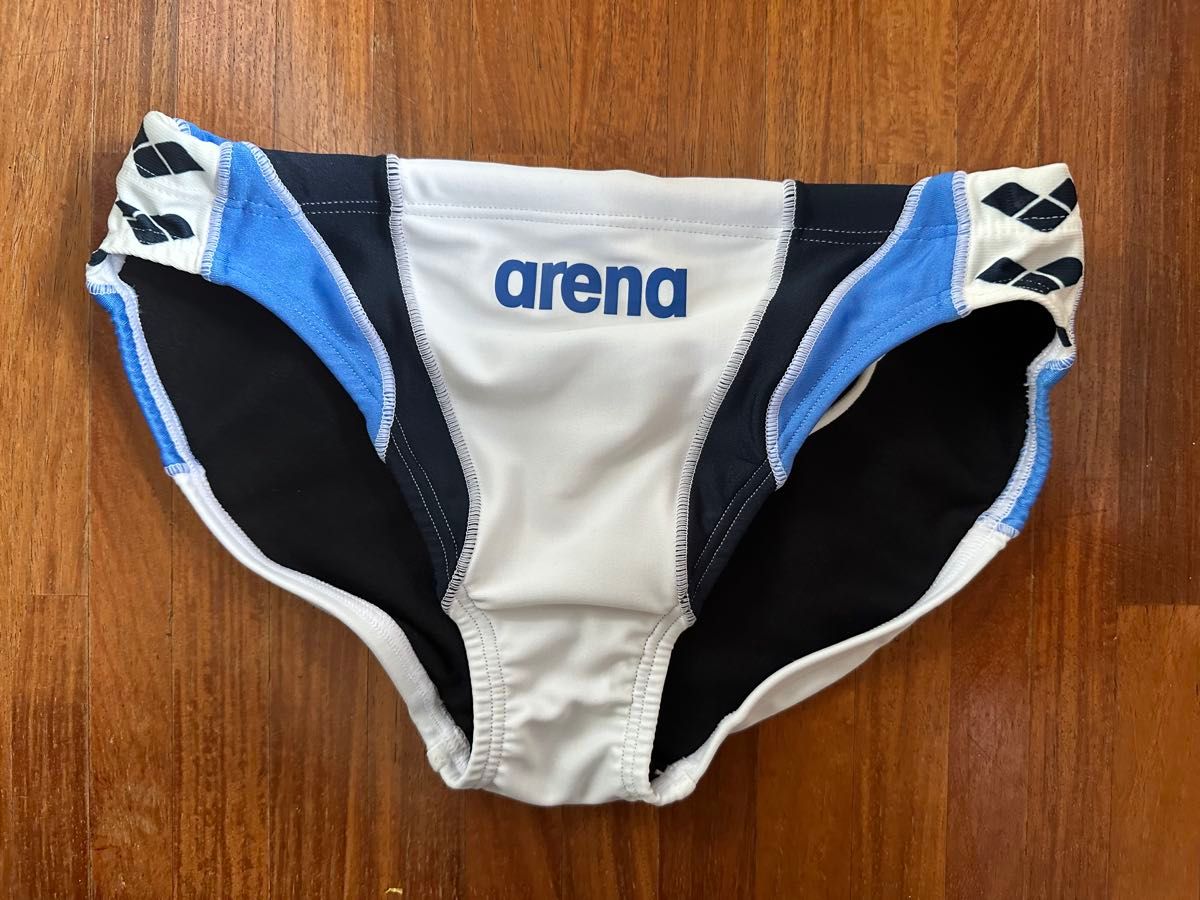 arena 競泳水着 メンズ ホワイト/ブルー/ブラック｜Yahoo!フリマ（旧