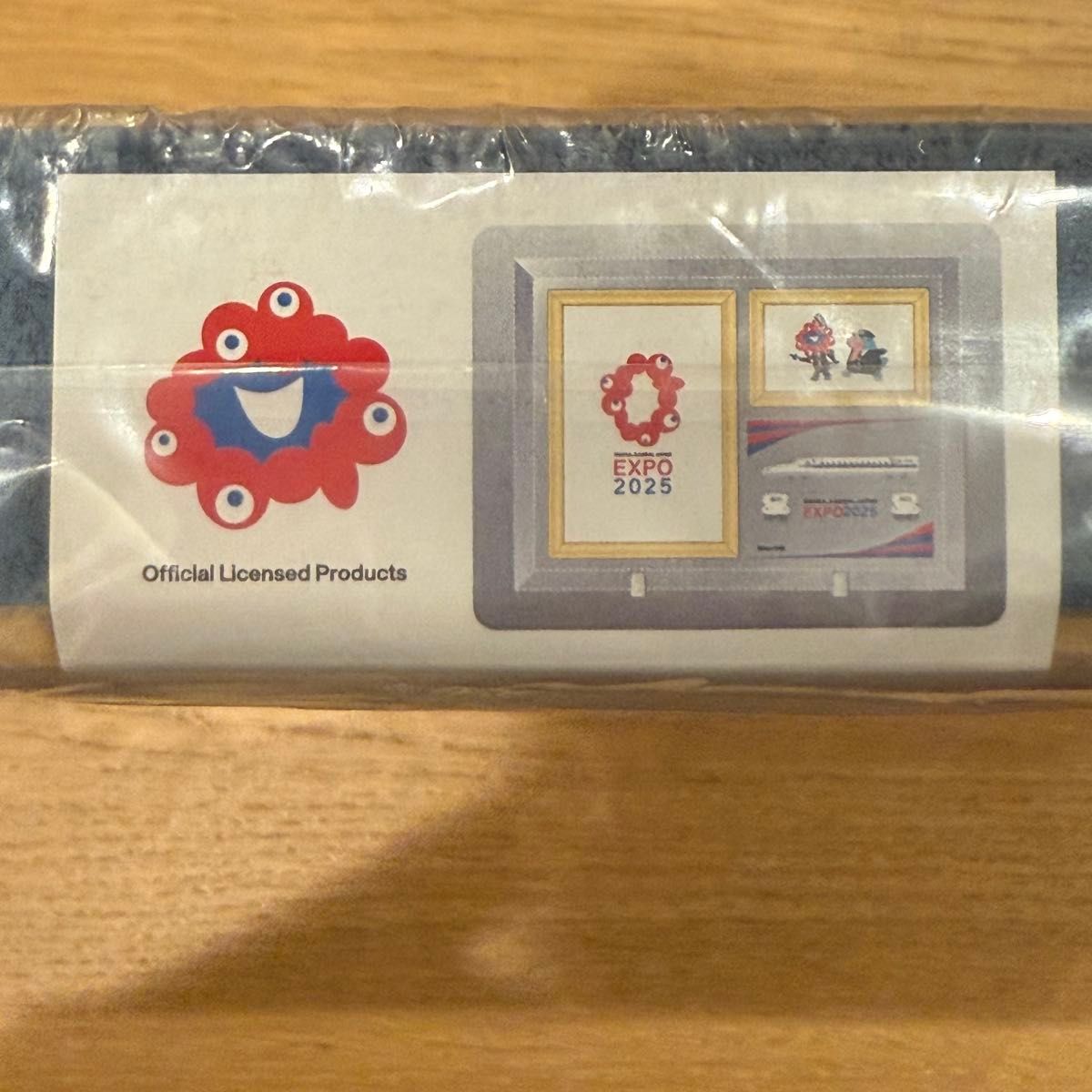 関西大阪万博記念 ガラス製フォトカードフレーム ミャクミャク イコ