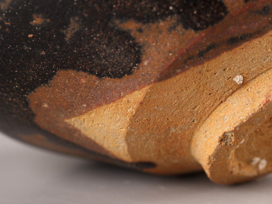 中国古玩 唐物 宋代 天目茶碗 仕覆 工場 時代物 極上品 初だし品 D2357