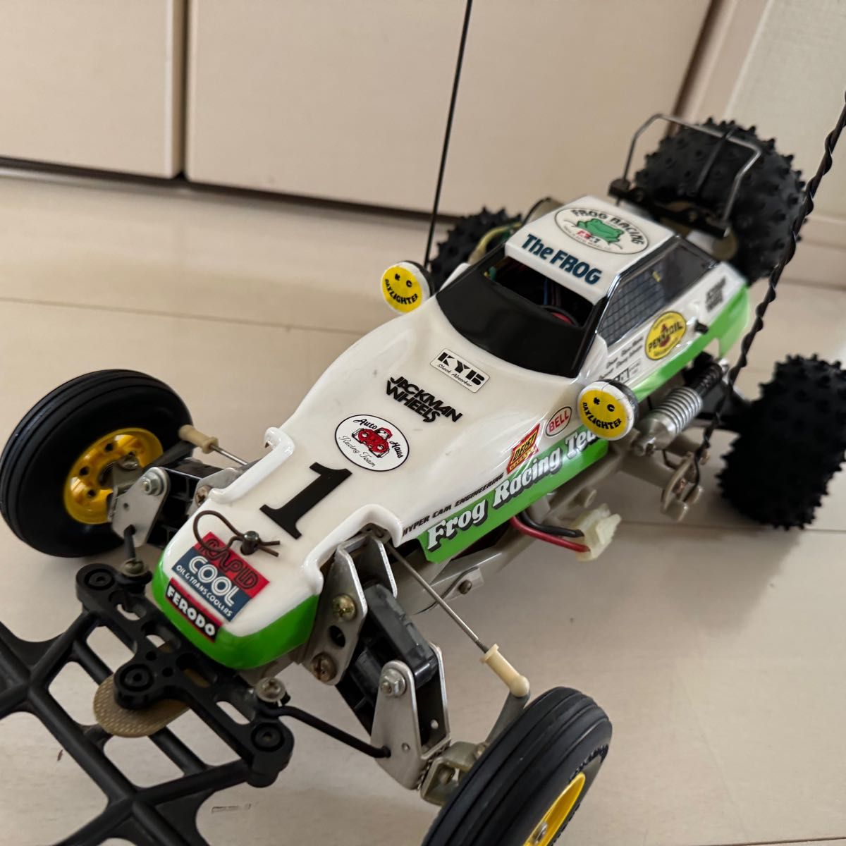 タミヤ 1/10 ラジコンキット マイティフロッグ 1983年当時物 タミヤ 1