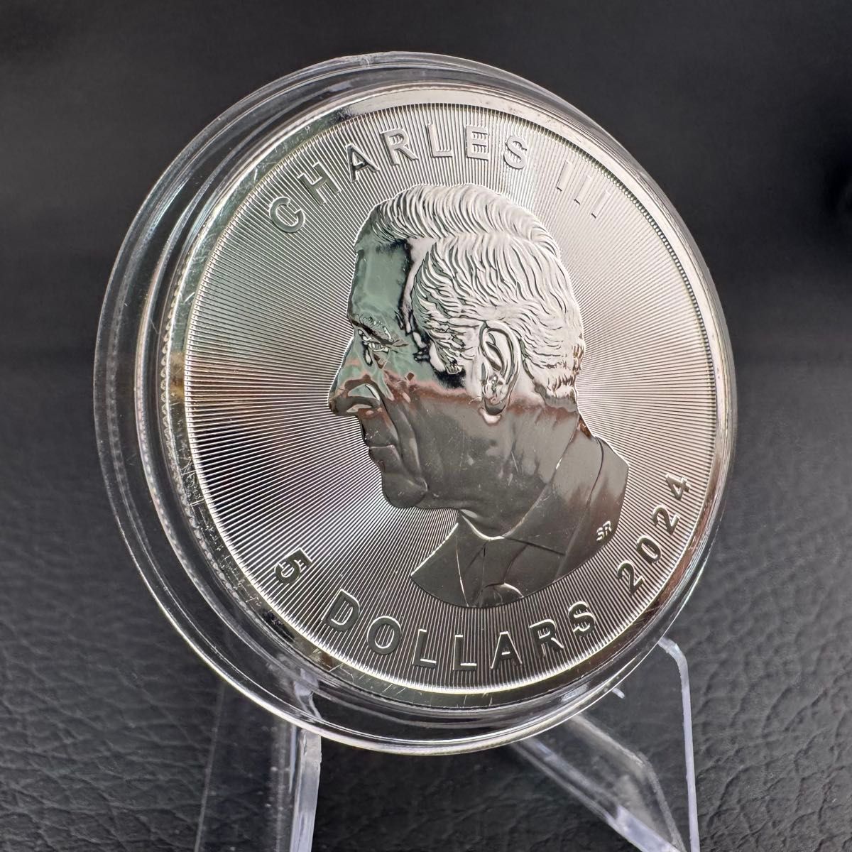 世界100枚限定 】カナダ メイプルリーフ 銀貨 カラー 古代エジプト