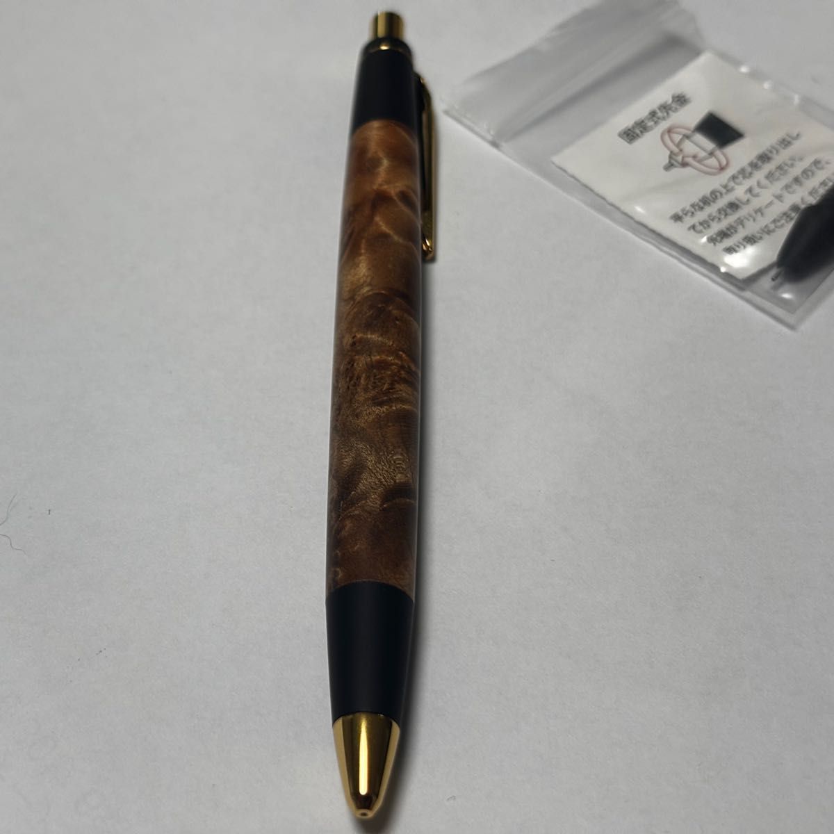 本店限定】野原工芸 シャープペンシル スタビライズウッド 楓瘤