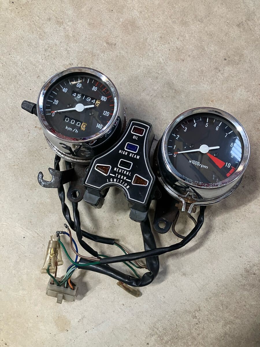 cb250t メーター 純正 ホーク バブ ホーク cb250t 400t n メーター