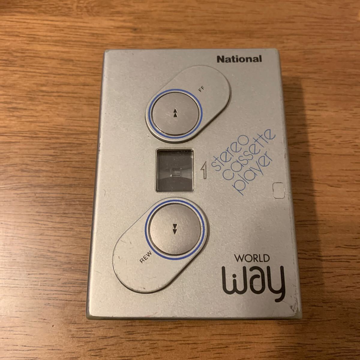 ナショナル RQ-J2 WORLD WAY 通電確認 ウォークマン ジャンク品