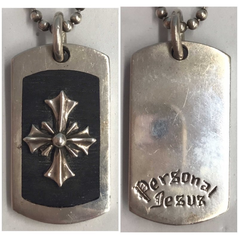 氷室京介 パーソナルジーザス personal jesus ドッグタグネックレス