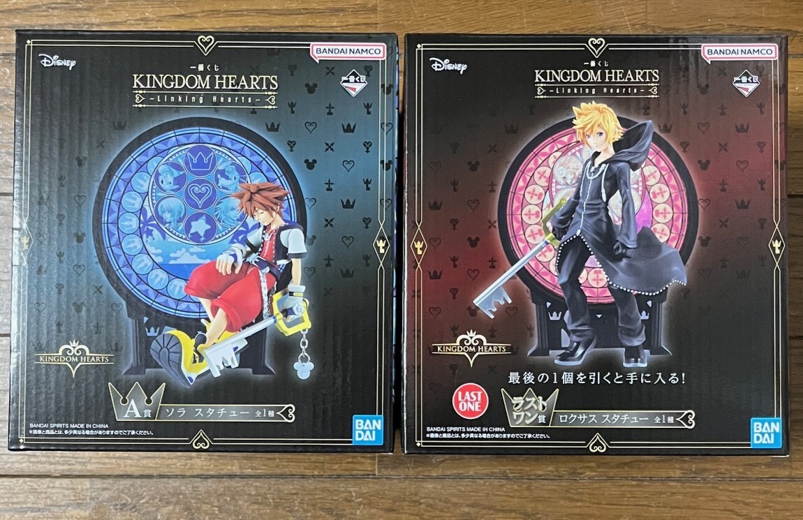 BANDAI 小売業者 SPIRITS 一番くじ KINGDOM HEARTS Linking Hearts