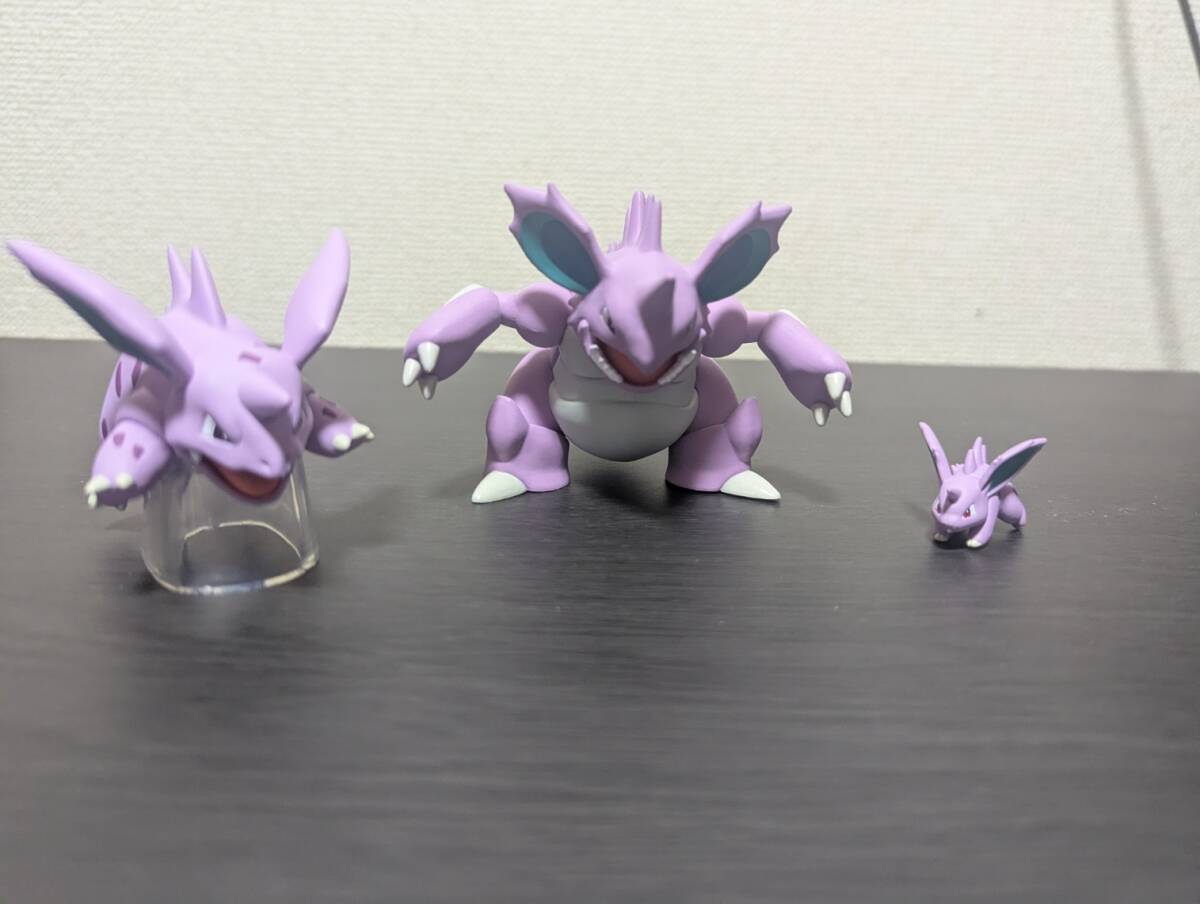 ポケモン スケールワールド ニドラン・ニドリーノ・ニドキング