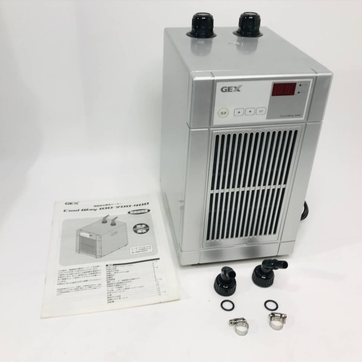 水槽用クーラー クールウェイ100 GEX ジェックス 1シーズン使用
