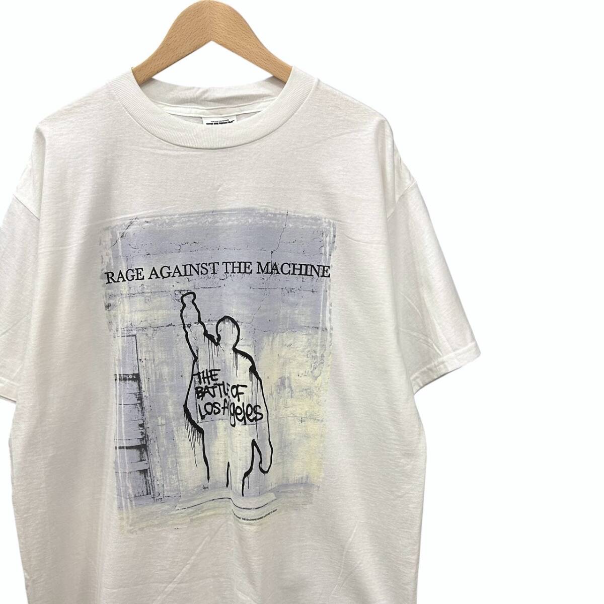 90s RAGE AGAINST THE MACHINE THE BATTLE OF LOS ANGELES バンド T
