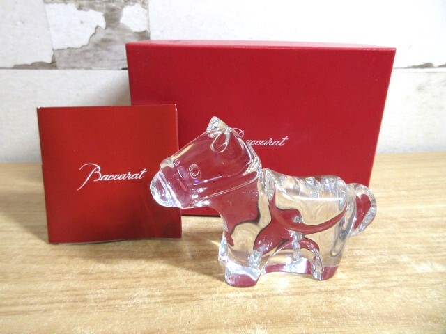 Baccarat バカラ ミニマルズ ポニー 馬 クリスタル Baccarat バカラ