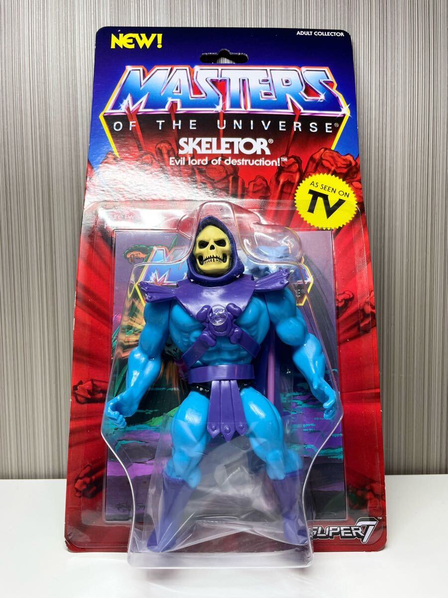 SUPER 7 MASTERS OF THE UNIVERSE - SKELETOR / 検 スーパー7 MOTU