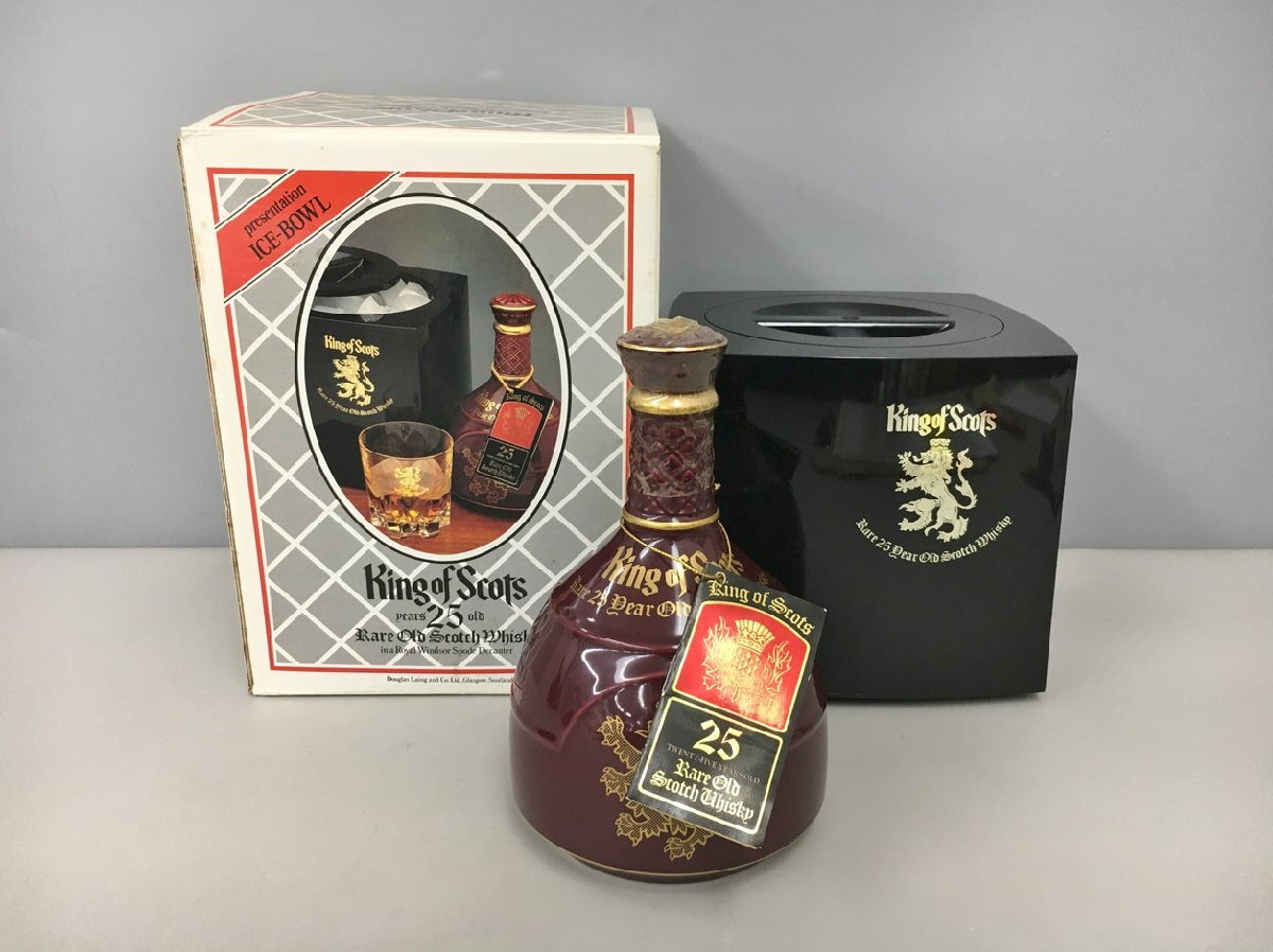 King of Scots 25年 ウイスキー3本セット King of Scots 25年 ウイスキー3