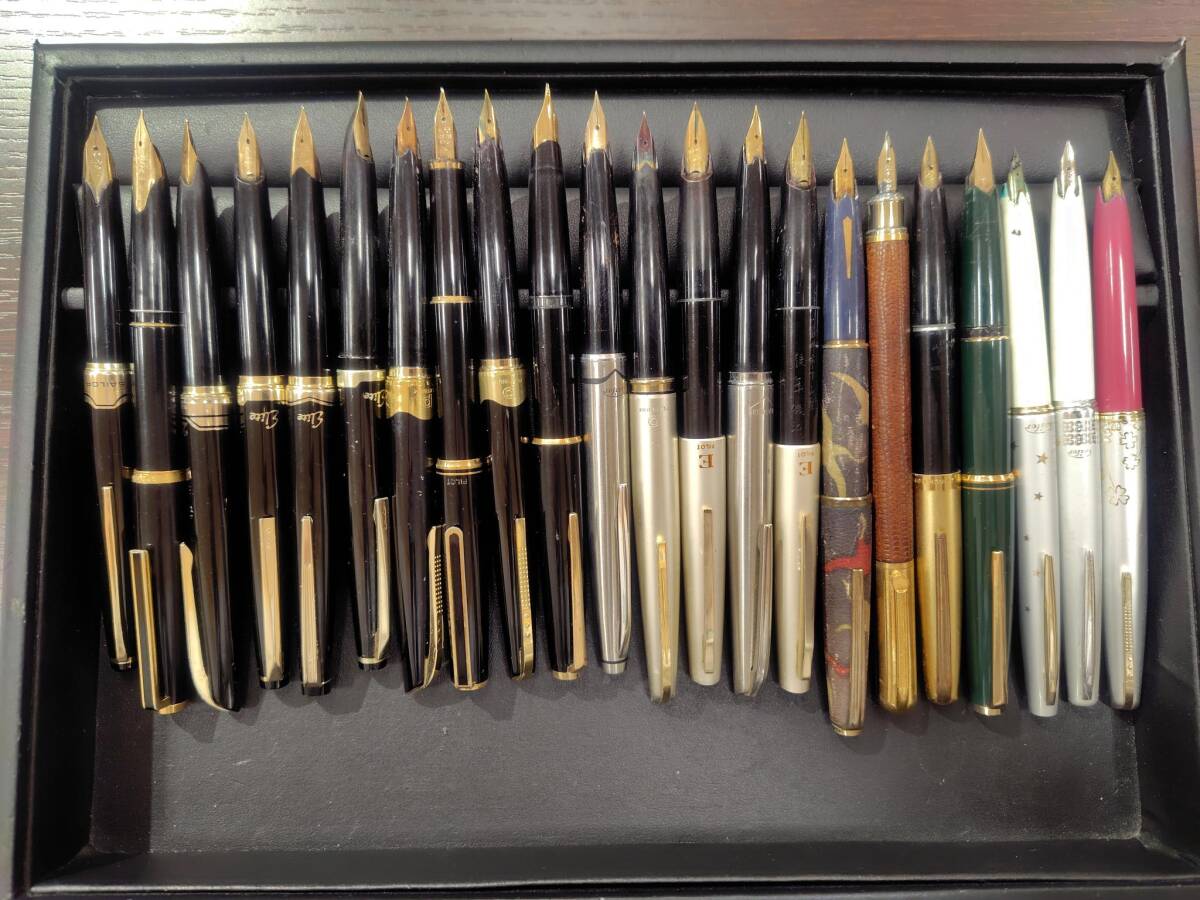 明*ー様 万年筆 7本セット14K・18K・21K 金ペン先