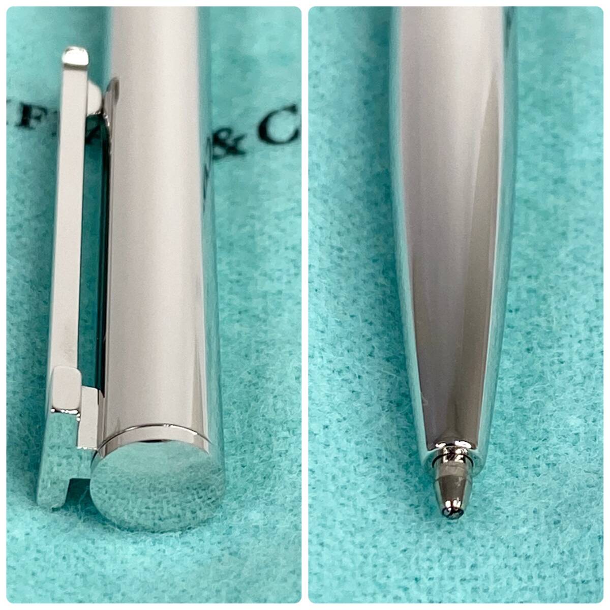 人気 TIFFANY & Co. ティファニー ボールペン Tクリップ