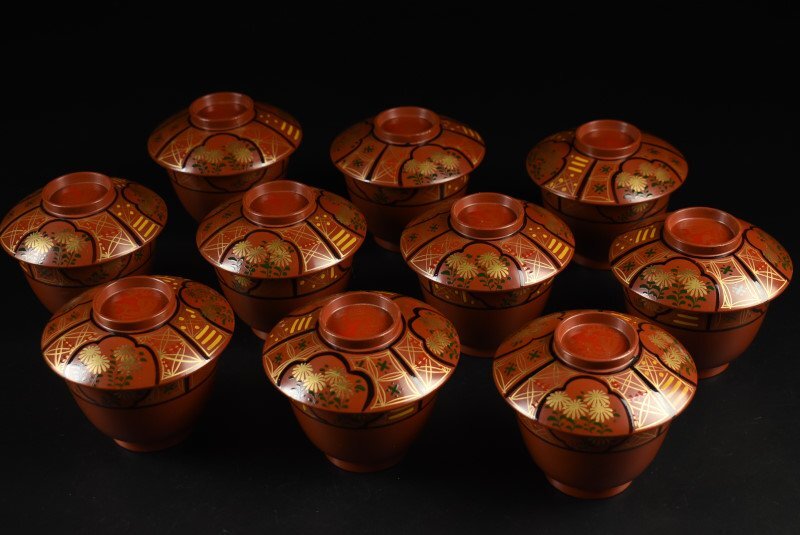 1870年頃 購入時16万◇橘屋友七作 【銀閣】名品 時代 光琳蒔絵