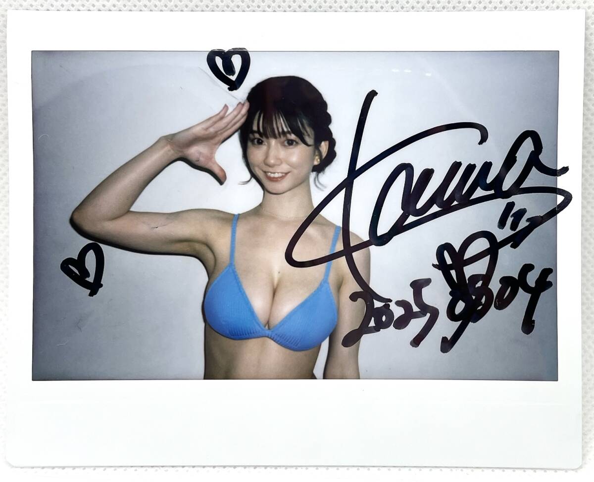 八木奈々】直筆サイン入りチェキ セクシー女優 AV女優 レア！ワイド