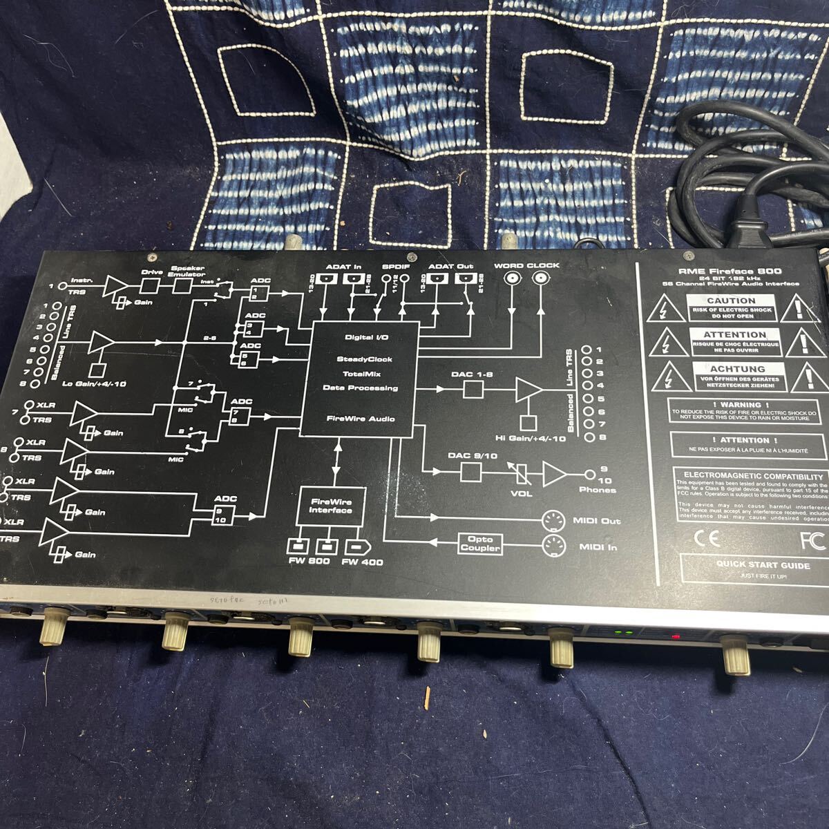 RME FIREFACE 800 （ジャンク） ジャンク】RME Fireface 800