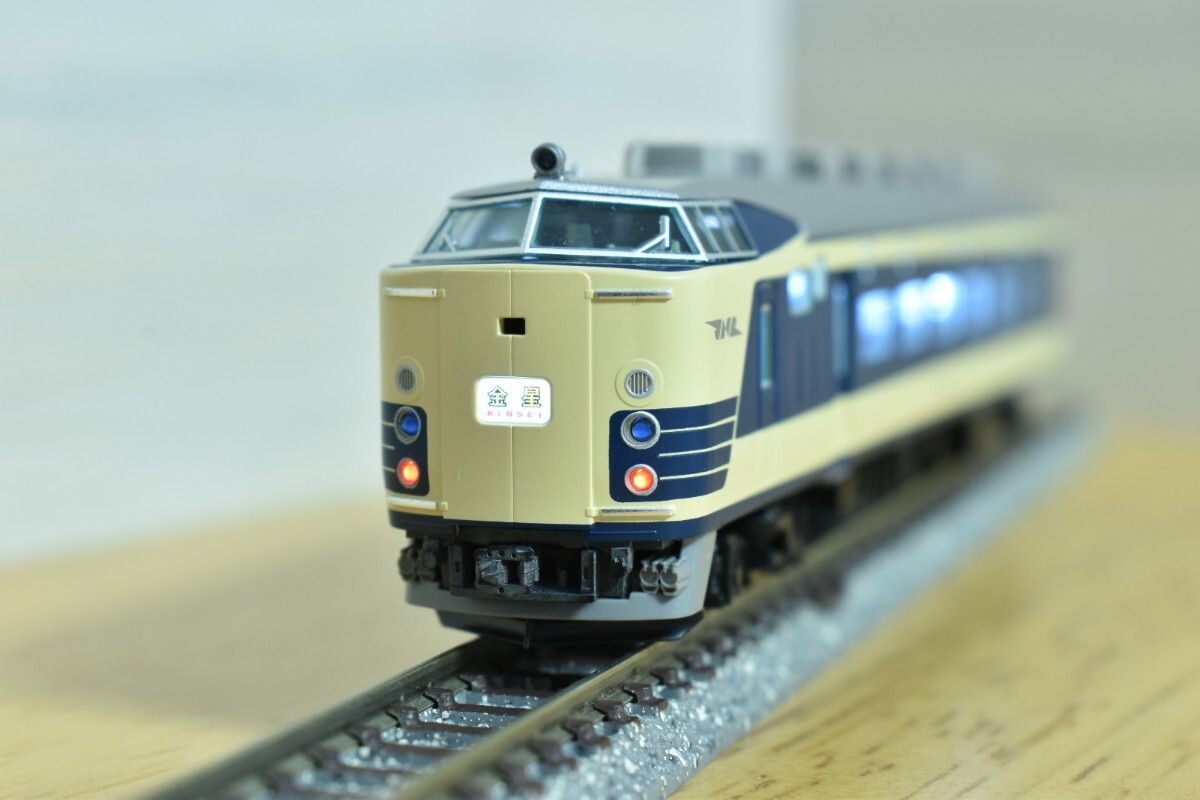 TOMIX 98992 583系 金星 室内灯付 セット