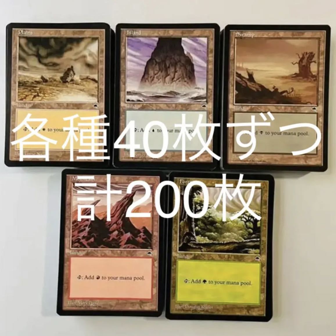 MTG 英語 基本地形 基本土地 全コンプリート 3ED〜VOW コレクション向