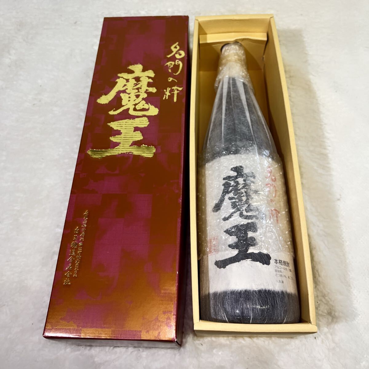 魔王一升瓶6本箱無 魔王一升瓶6本箱無 魔王 1800ミリ 6