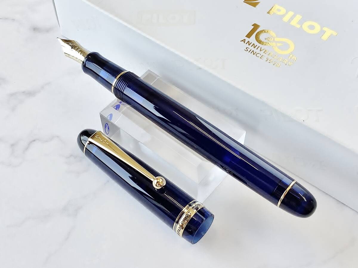 非売品 PILOT 100周年記念 万年筆 未使用カートリッジ付き
