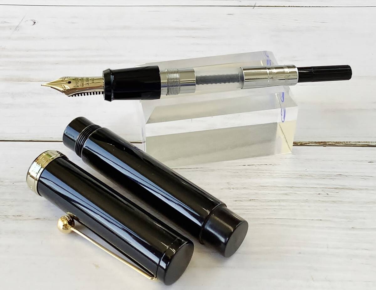 OHASIDO 大橋堂 万年筆 手作り万年筆 14Kペン先 美品コンバーター付