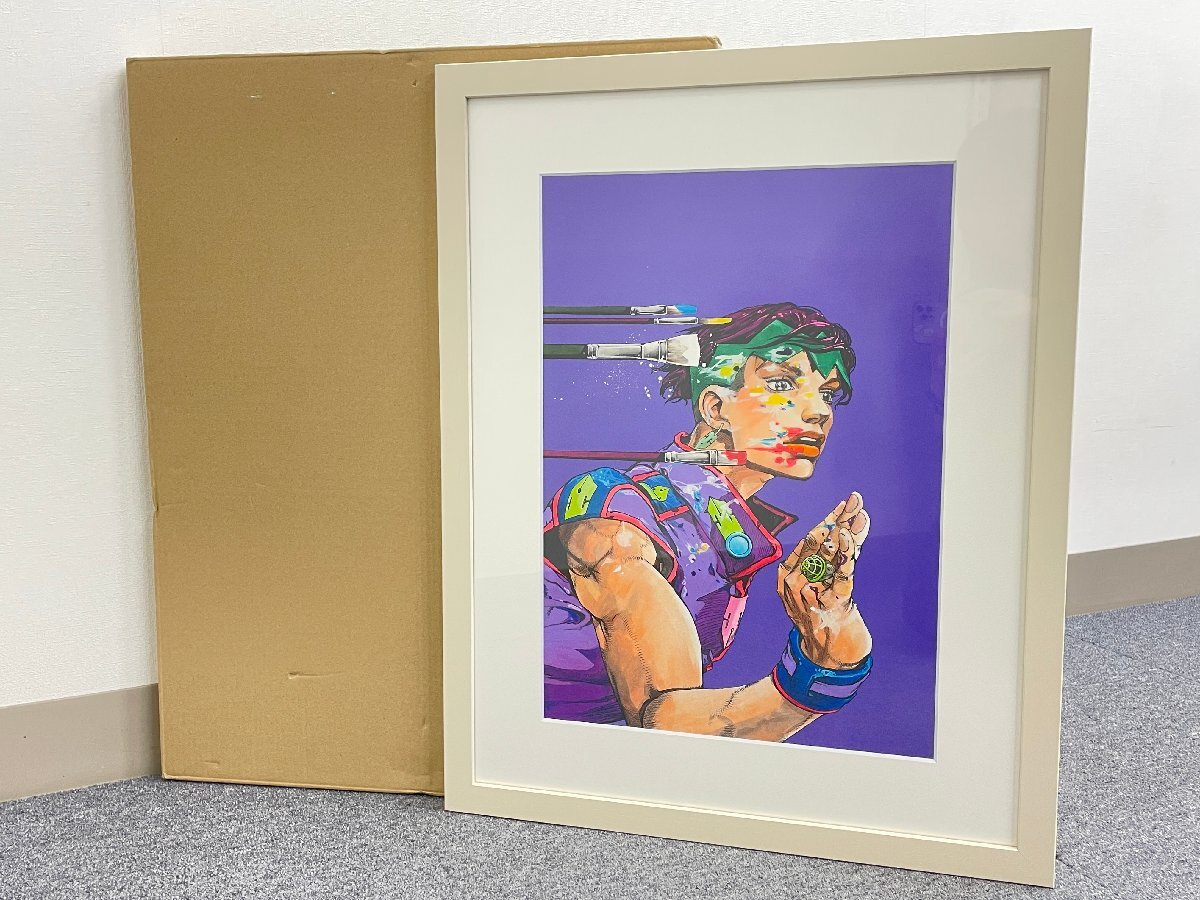 箱あり ジョジョの奇妙な冒険 岸辺露伴 複製原画 ジョジョ展 箱あり