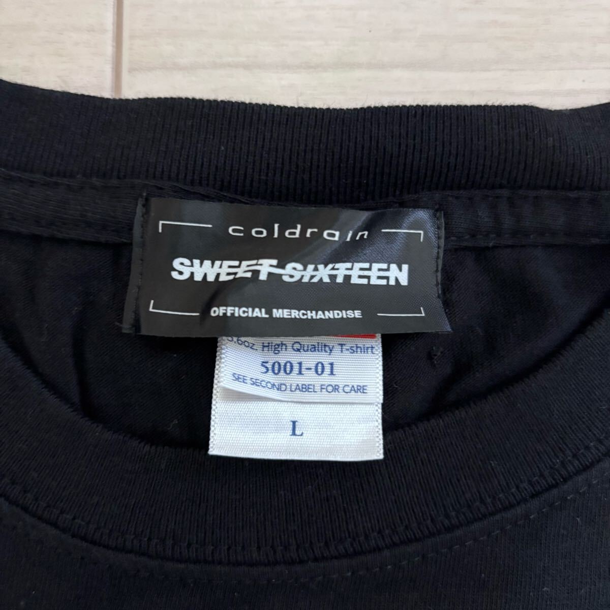 良品 coldrain コールドレイン SWEET SIXTEEN Tシャツ L 黒 ブラック