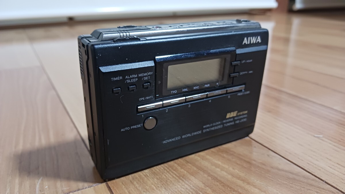 AIWA HS-JX50 カセットプレーヤー AIWA HS-JX50 ポータブル カセット