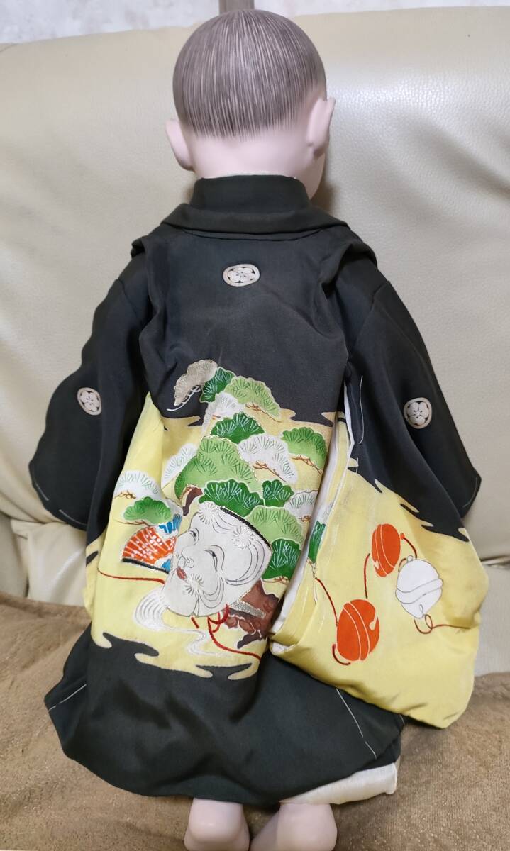 ◇ 昭和初期・男の子の市松人形・東光作 ◇ 日本人形・骨董 ◇