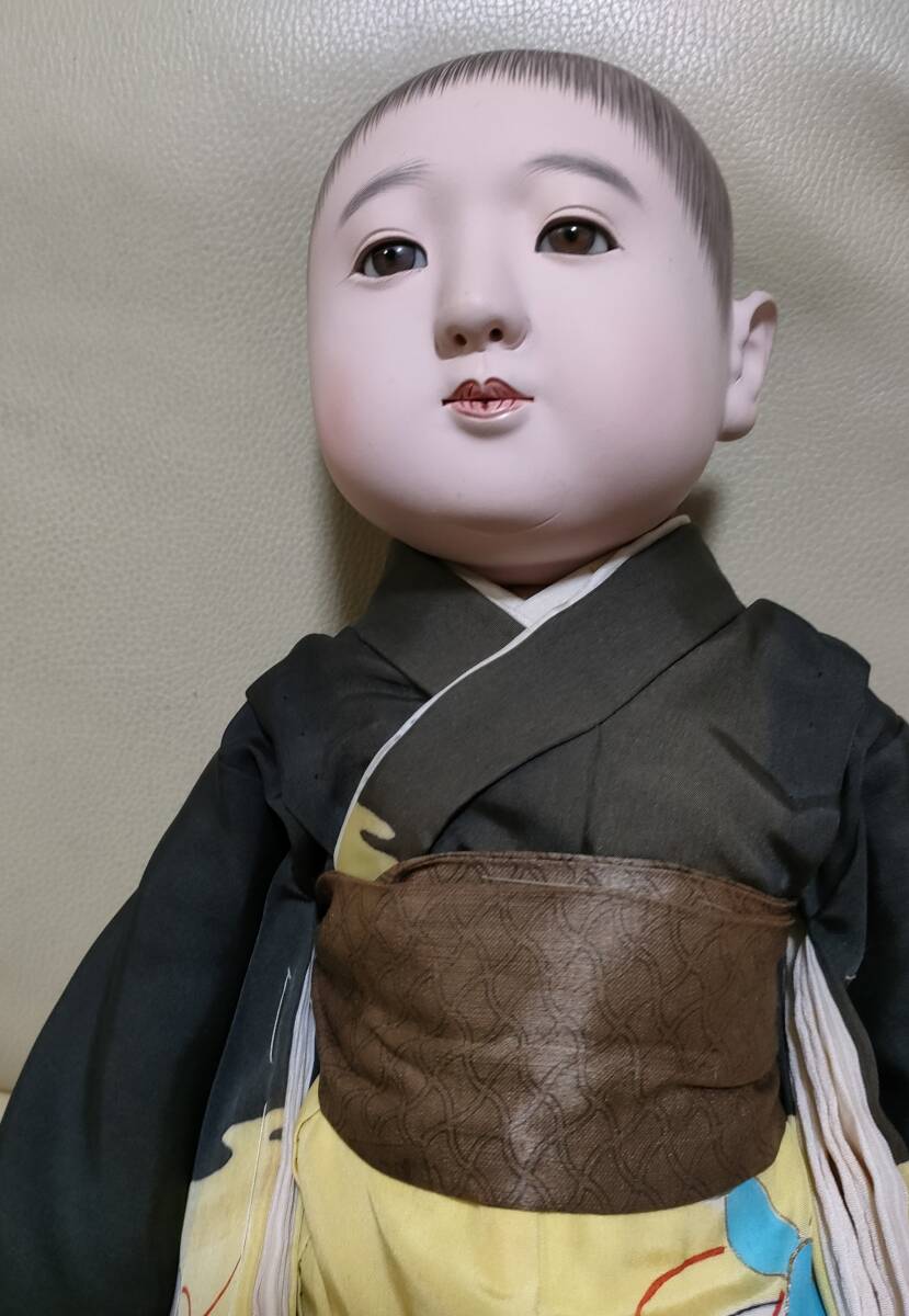 ◇ 昭和初期・男の子の市松人形・東光作 ◇ 日本人形・骨董 ◇